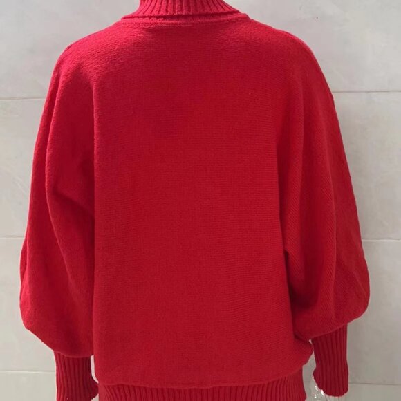 💕 Valentine's Day LOVE Heart Turtleneck Sweater💕 - Picture 5 of 5